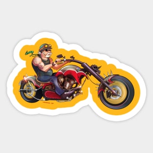 Moto Custom Sticker